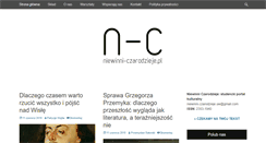 Desktop Screenshot of niewinni-czarodzieje.pl